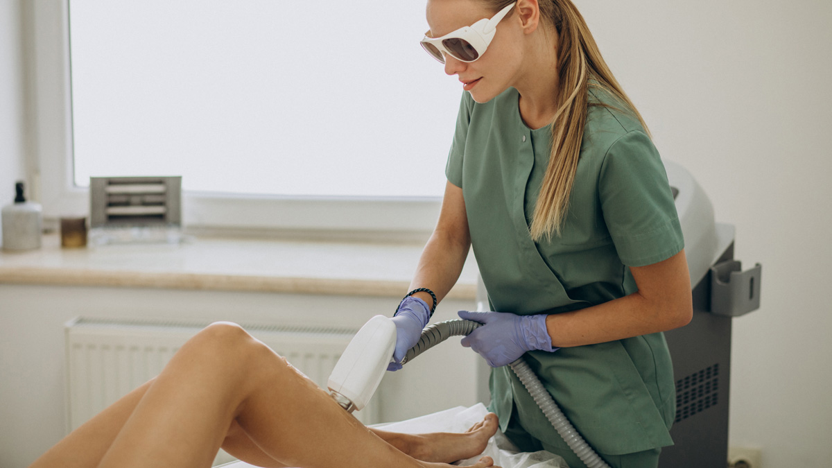 Laser epilation hair removal therapy